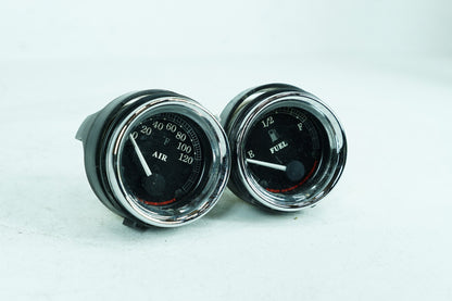 1984 - 1998 Harley-Davidson Touring Road Glide  Air Temperature & Fuel Petrol Gauges 75111-96C