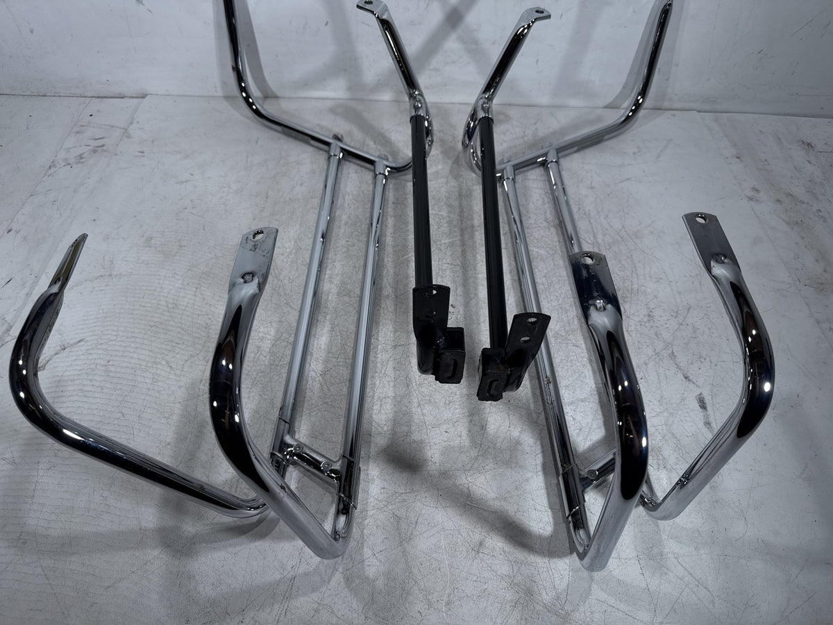 1995 Harley Electra Glide Touring FLHT Rear Left Right Saddlebag Guard Rails Bar