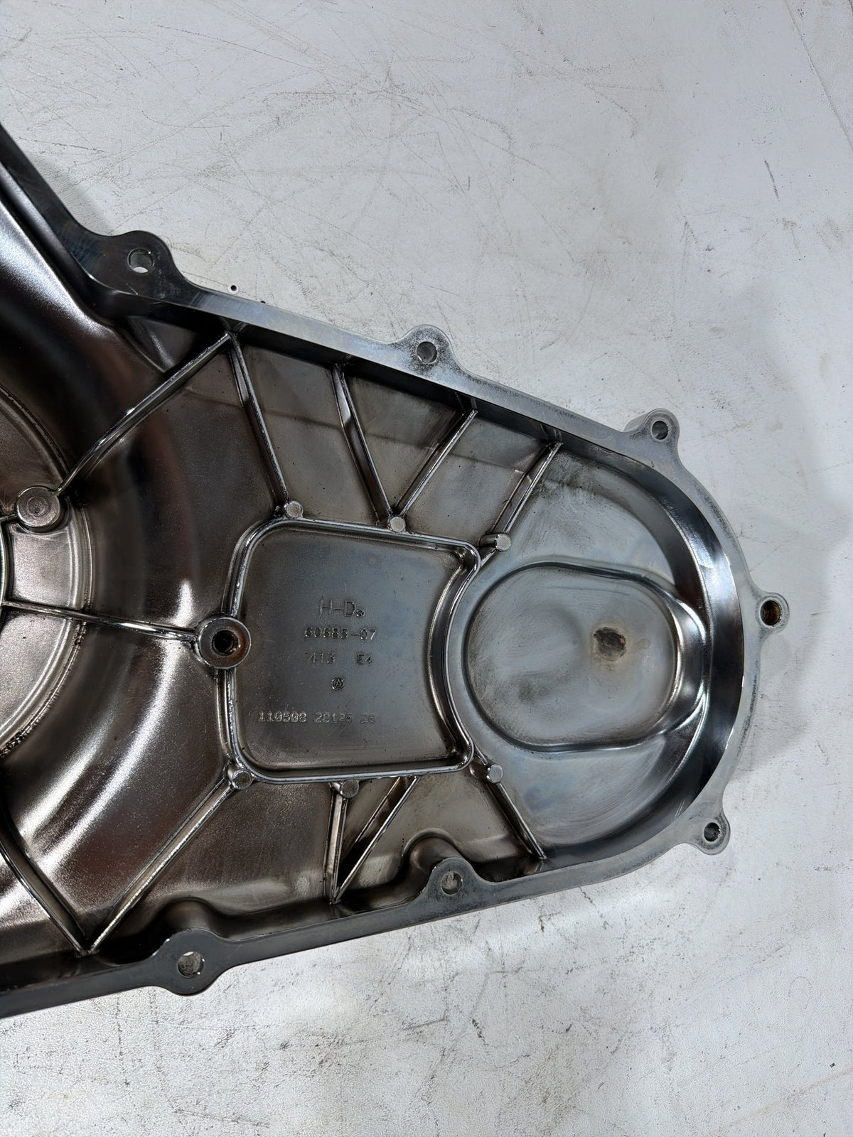 2009 Harley Street Glide Touring FLHX OEM Outer Primary Clutch Cover