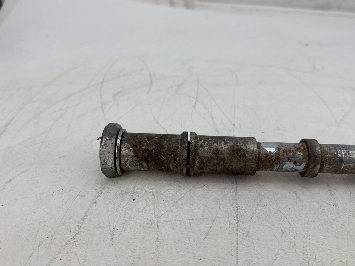 2005 Harley Heritage Softail Classic OEM Rear Fork Swingarm Pivot Bolt Shaft