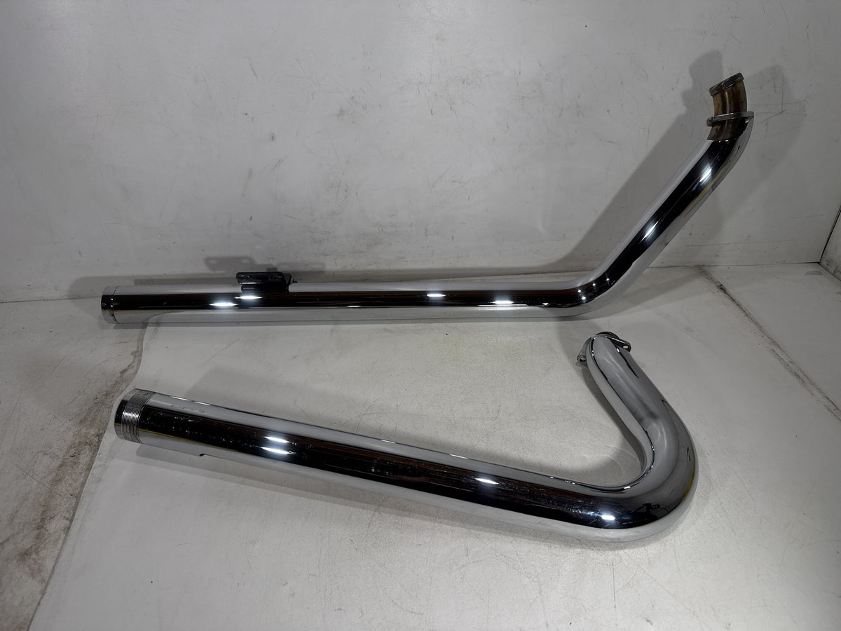 1994 Harley Softail Custom FXSTC OEM Exhaust Header Pipes Muffler