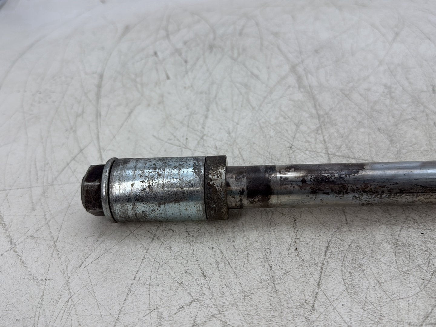 2007 Harley Dyna Street Bob FXDBI OEM Rear Wheel Axle Bolt Shaft