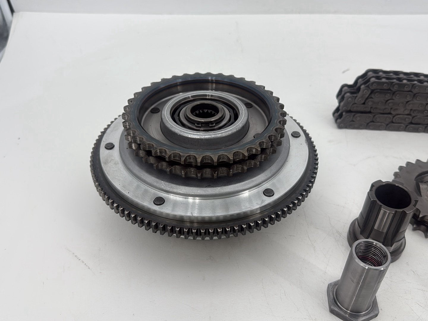 2005 Harley Touring FLHRCI Road King Classic OEM Clutch Basket Chain Tensioner Kit