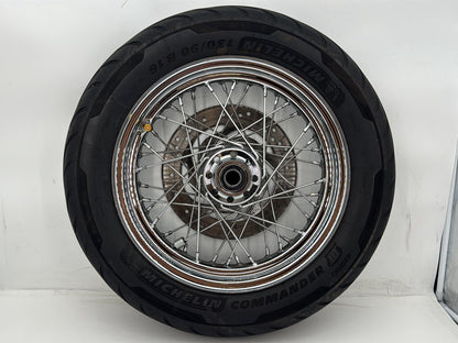 2007 Harley Softail Heritage Classic FLSTC OEM Rear Wheel Rim Tire Spoked