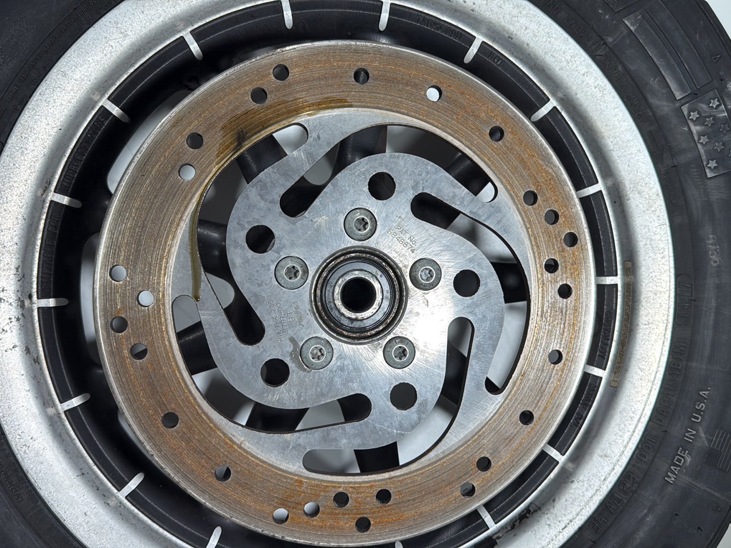 2000 Harley Touring FLHTCUI Electra Glide Ultra Front &amp; Rear Wheel Rim Tire 16"