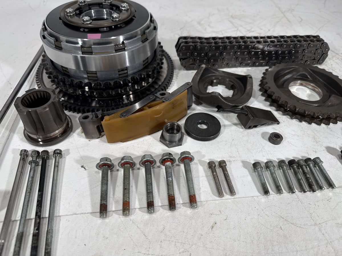 07 Harley Electra Glide Touring CVO Eagle OEM Clutch Basket Chain Tensioner Kit
