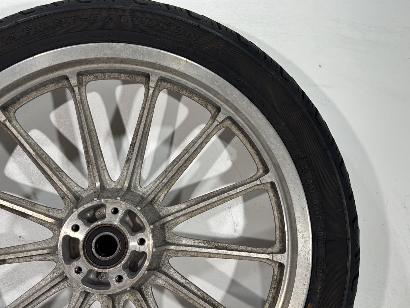 2009 Harley Sportster 883 Low XL883L OEM Rear Wheel Rim Tire