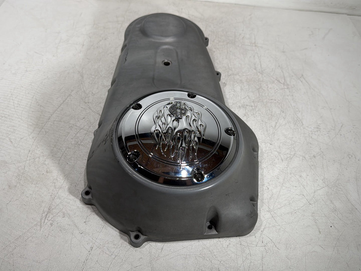 2009 Harley Dyna Street Bob FXDB OEM Outer Primary Clutch Cover