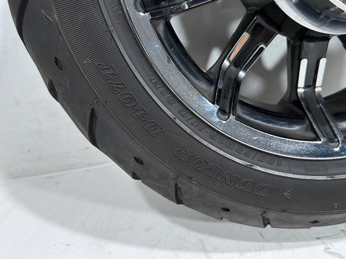 2014 Harley Electra Glide Touring Ultra OEM Rear Wheel Rim Tire 180/65B16 16"