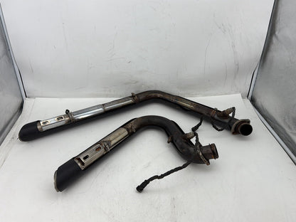 2006 Harley Dyna FXDWGI Wide Glide OEM Exhaust Header Pipes Vance & Hines