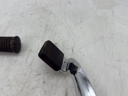 2012 Harley Dyna FXDF Fat Bob OEM Left Right Foot Brake Control Pegs