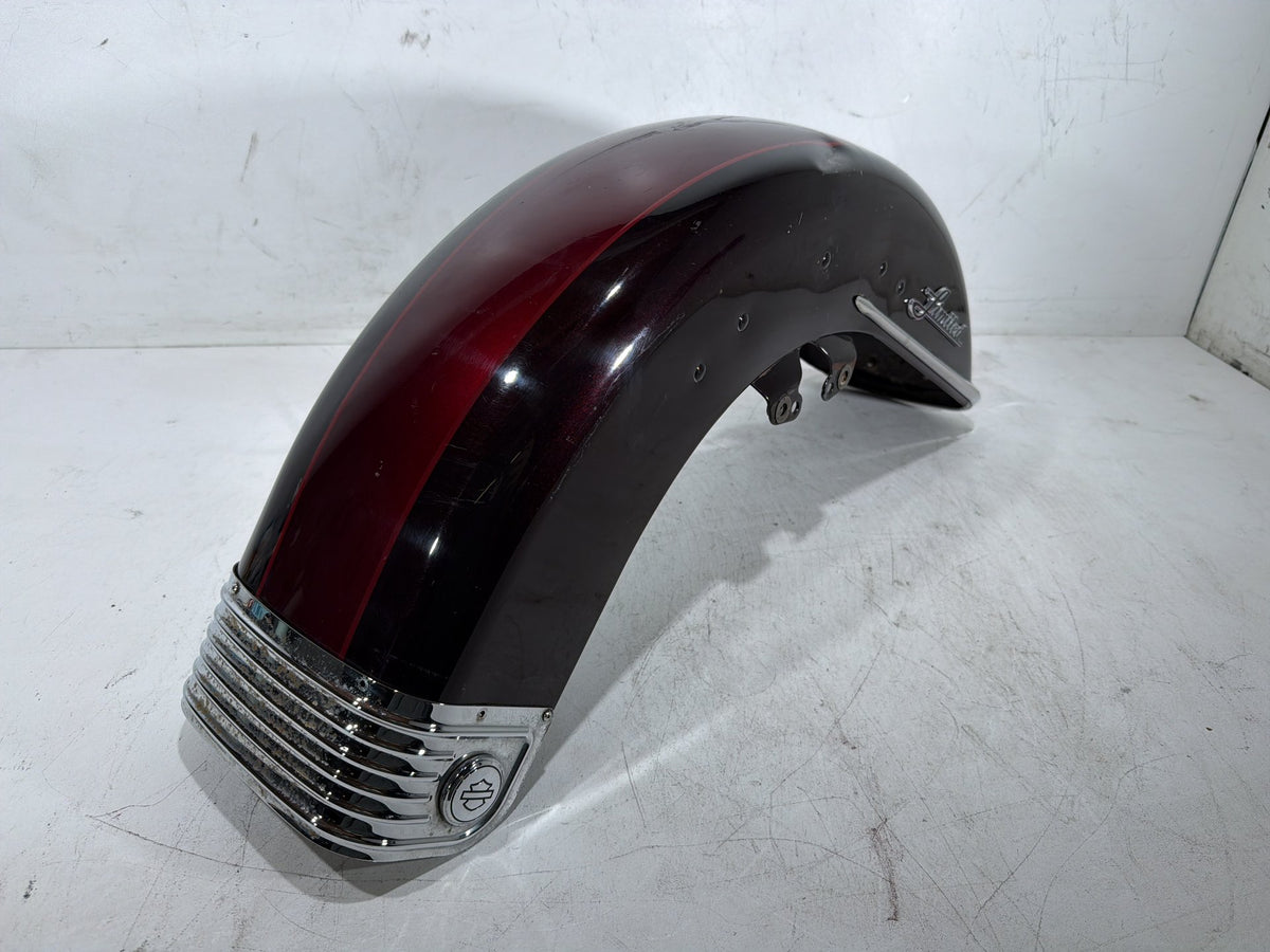 2015 Harley Electra Glide Touring OEM Front Wheel Fender Shell Panel BENT DENTED