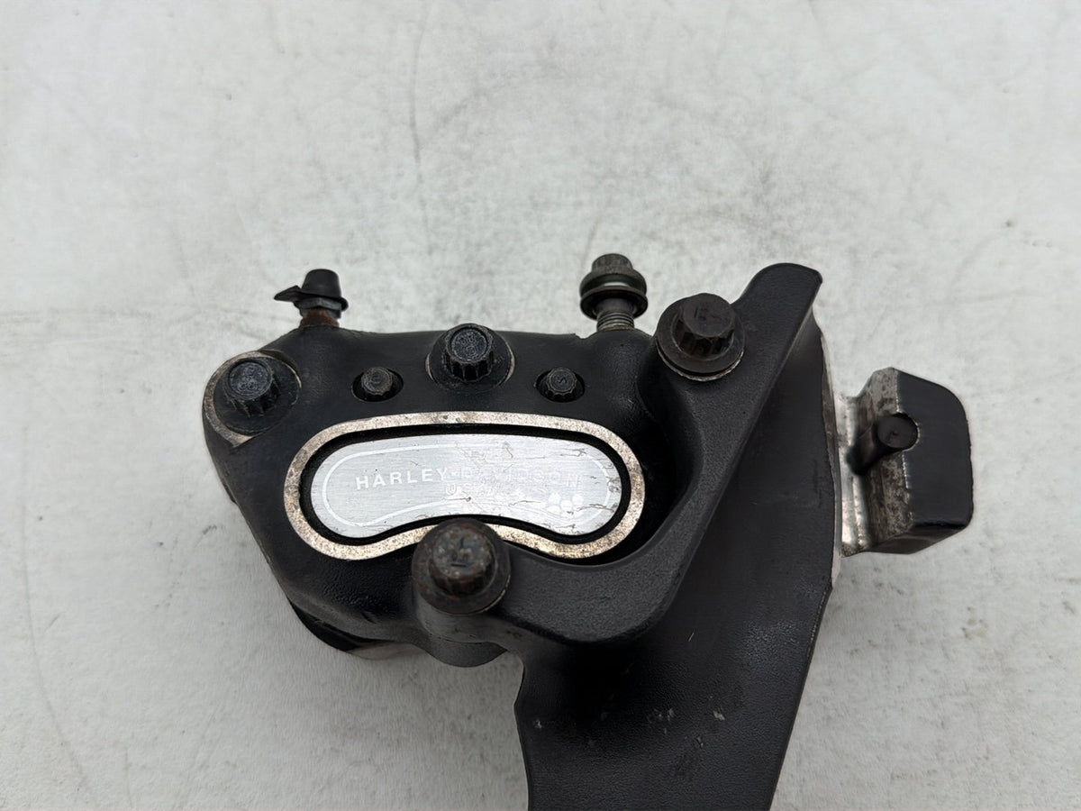 2007 Harley Softail Standard FXST OEM Rear Back Brake Caliper w/ Bracket