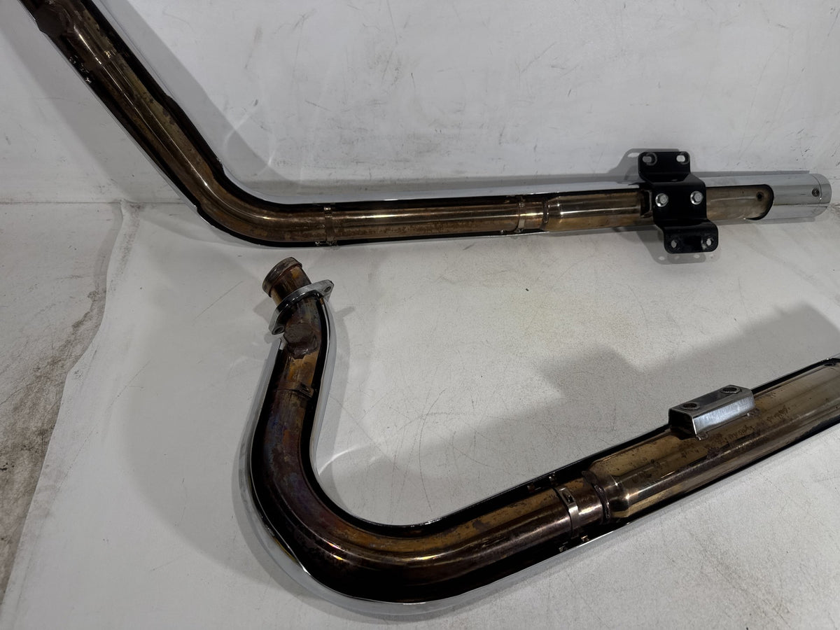 1994 Harley Softail Custom FXSTC OEM Exhaust Header Pipes Muffler