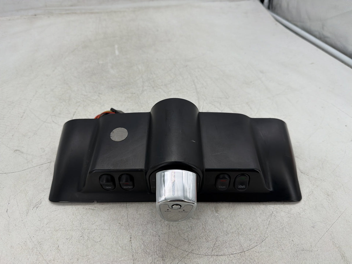 2011 Harley Electra Glide Touring Ultra OEM Dash Ignition Cap Switch Lockset NO Key