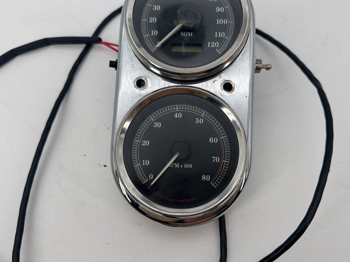 1999 - 2006 Harley-Davidson Dyna Low Rider Speedo Tacho Speedometer Tachometer Gauges 67025-99A