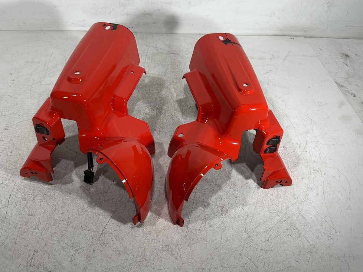 2009 Harley Road Glide Touring FLTR OEM Left & Right Headlamp Nacelle Covers