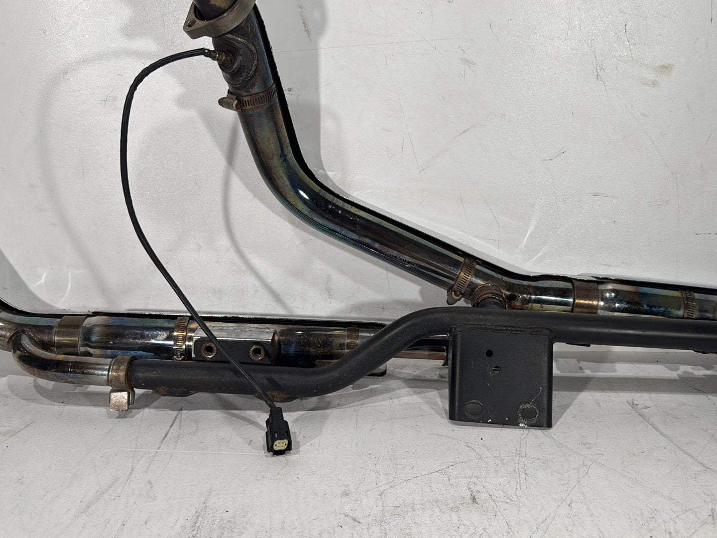 2013 Harley Heritage Softail Classic FLSTC OEM Exhaust Header Pipes Muffler Vance & Hines