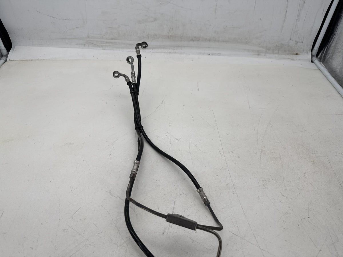 2009 Harley Electra Glide Touring Ultra OEM Front Brake Hose Line Pipe NON-abs