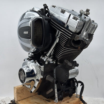 14 Harley Touring Street Glide OEM EFI Twin Cam 103 Engine Motor Air-Cooled 28K