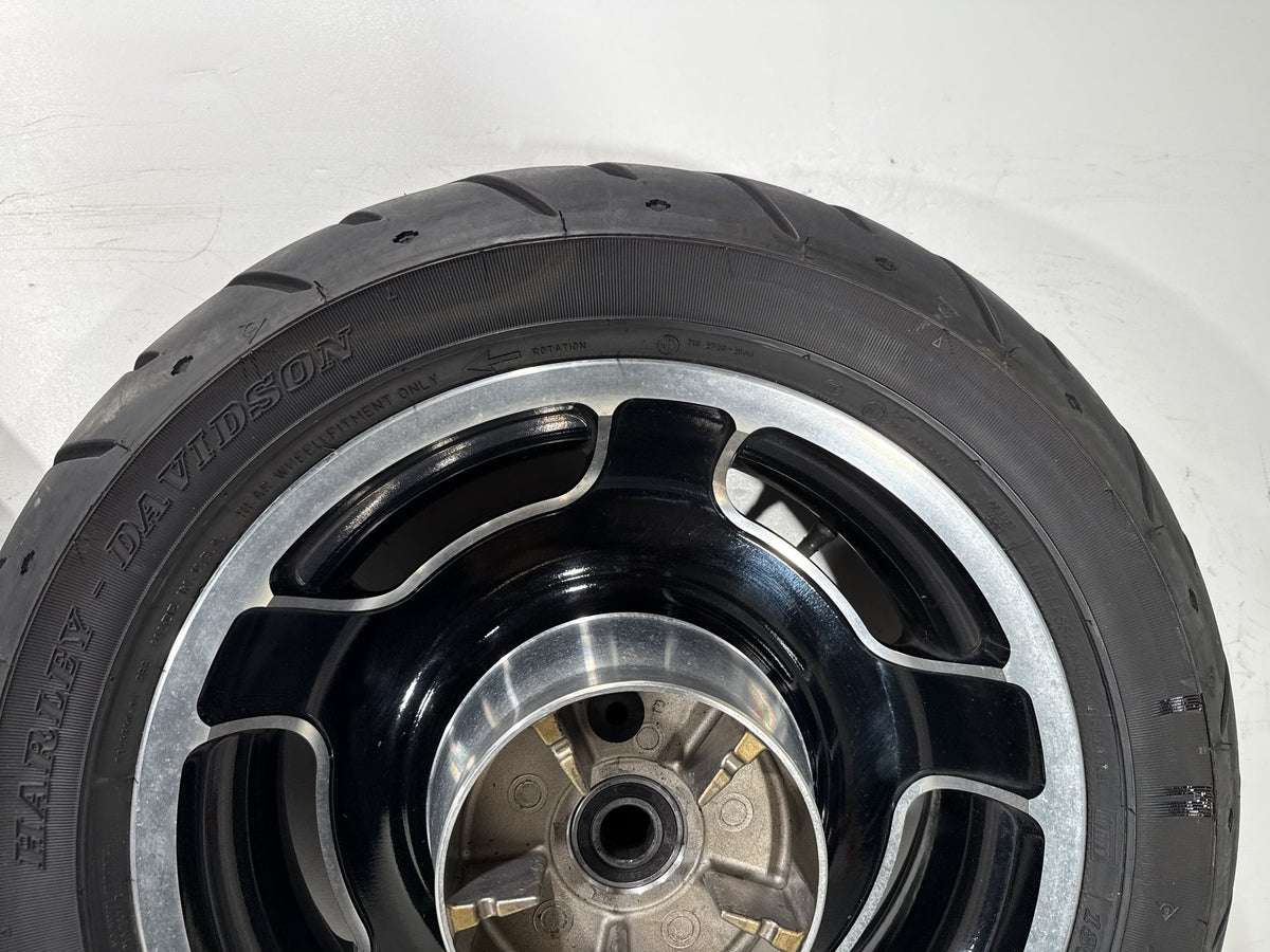 2012 Harley Street Glide Touring FLHX OEM Front & Rear Wheel Rim Tire 17" 16"