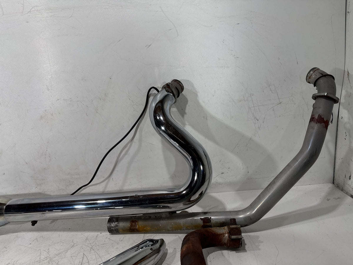 2012 Harley Electra Glide Touring Ultra OEM Exhaust Header Pipes Muffler