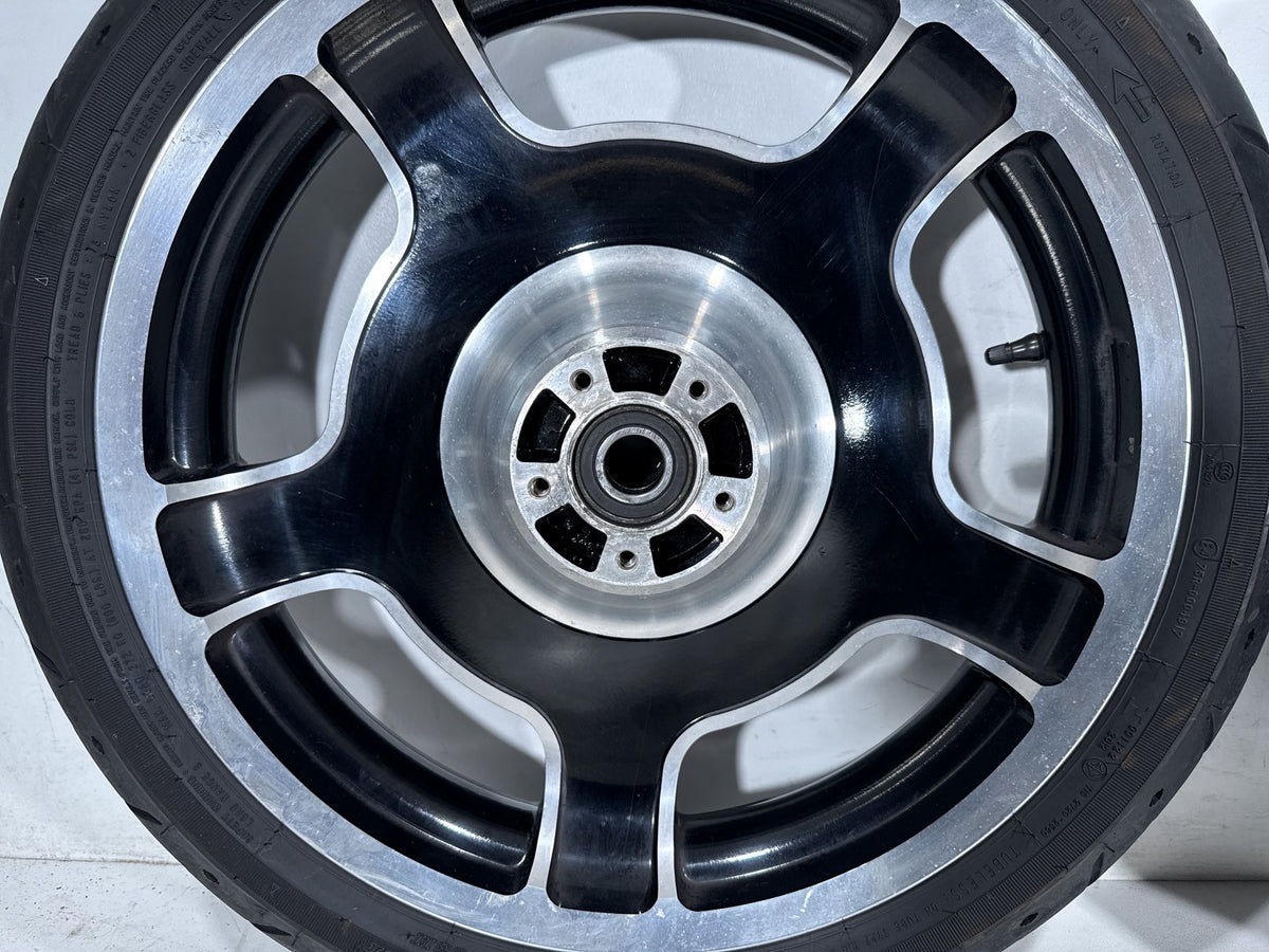 2012 Harley Street Glide Touring FLHX OEM Front & Rear Wheel Rim Tire 17" 16"