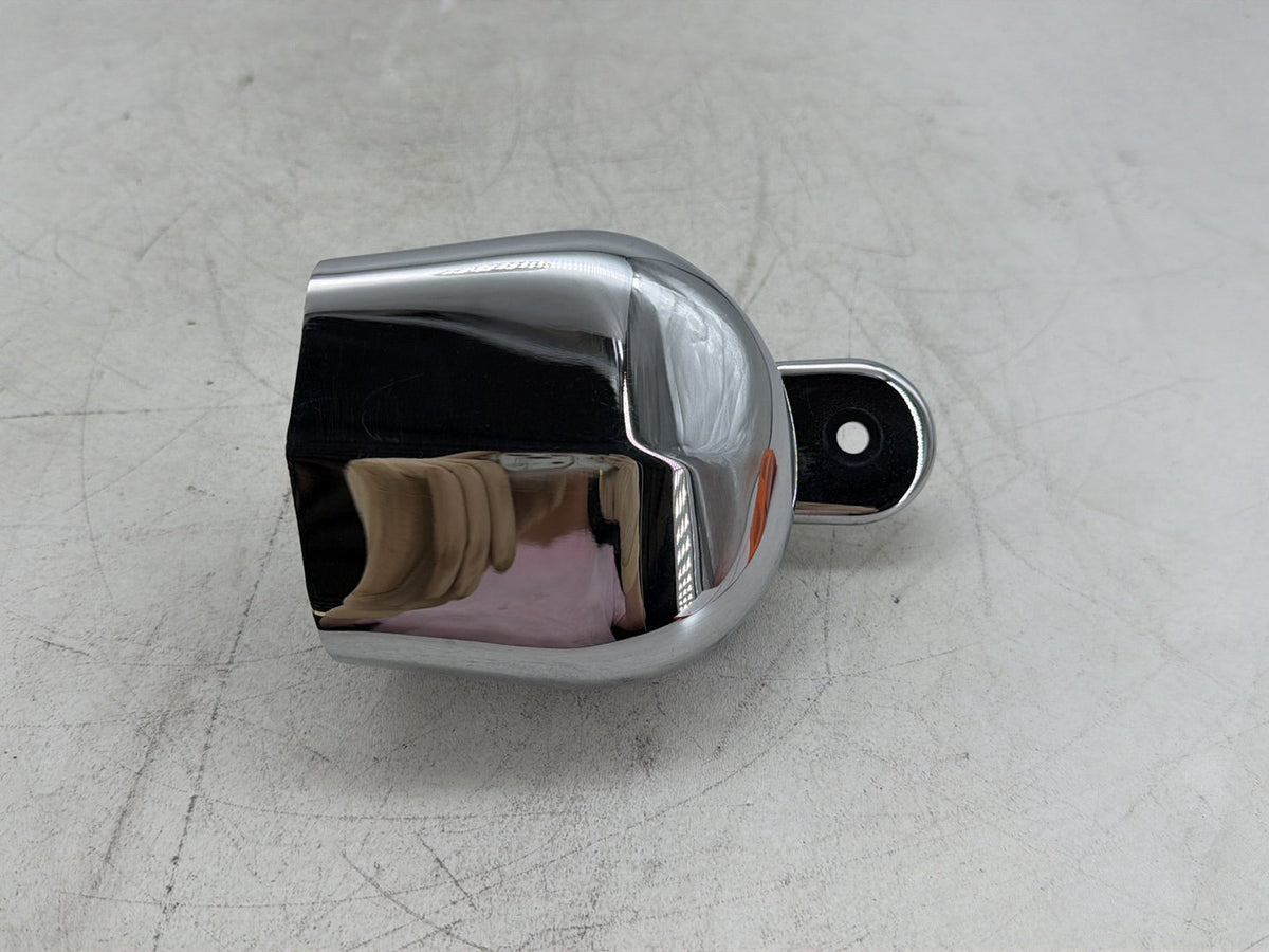 2003 Harley Softail Deuce FXSTD OEM Horn Signal Klaxon Chrome Cover