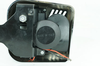1984 - 1998 Harley-Davidson Touring Electra Glide Classic Horn Signal Klaxon Chrome Cover Ribbed