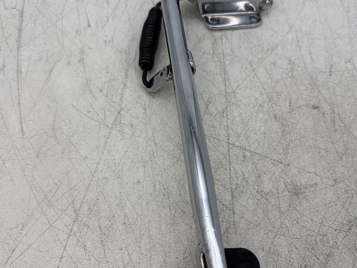 2004 Harley Road King Touring Custom FLHRSI OEM Left Side Jiffy Kick Stand & Spring