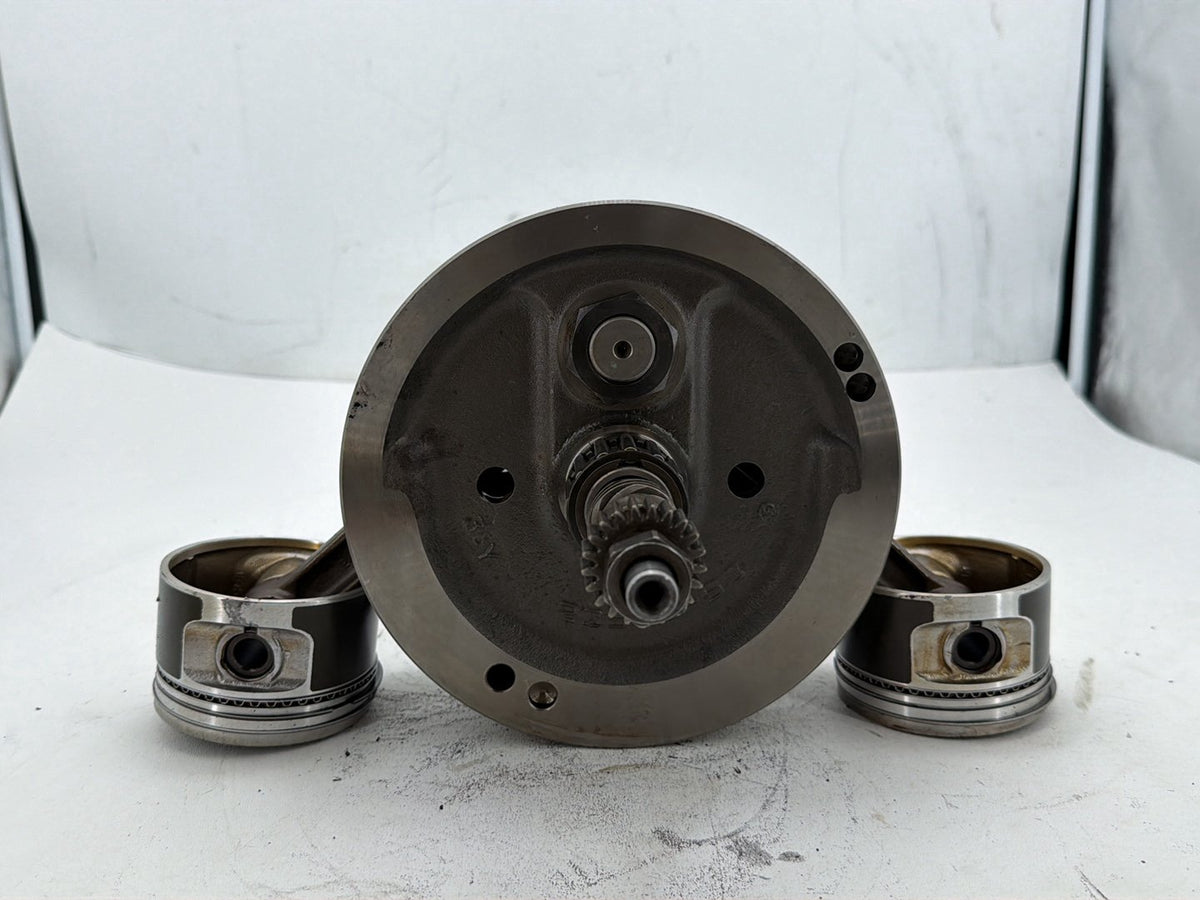 1996 Harley Road King FLHPI EVO Engine Crankshaft Flywheel Pistons Parts
