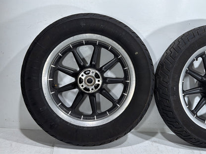 2008 Harley Road King Touring FLHR OEM Front & Rear Wheel Rim Tire