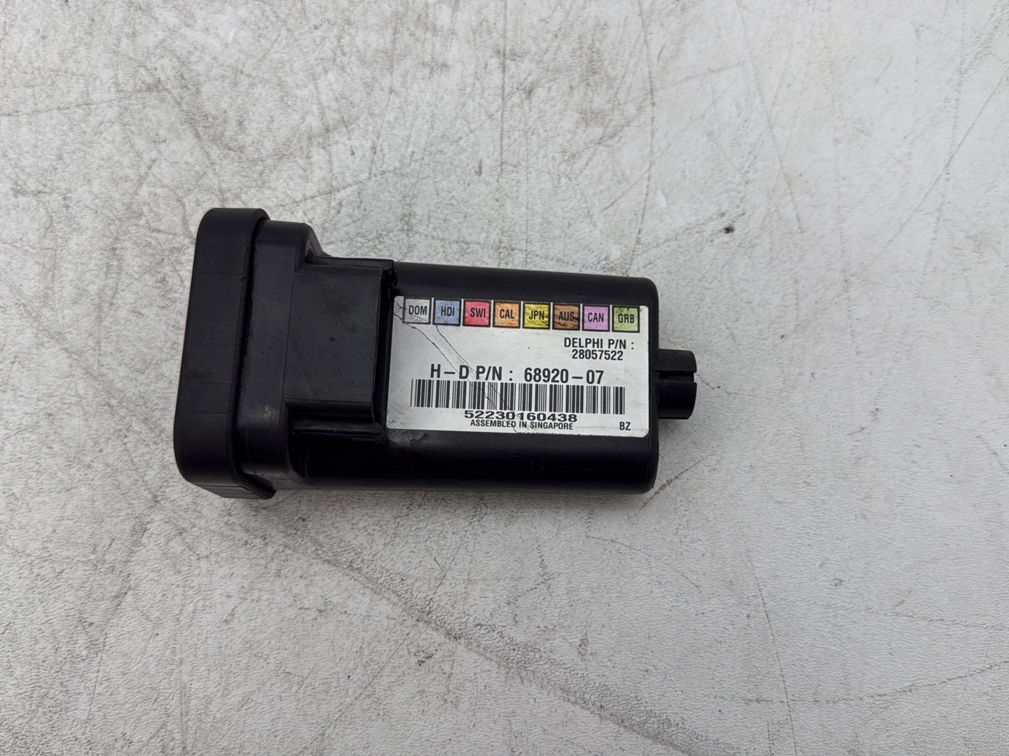 2013 Harley Electra Glide Touring Ultra FLHTCUI OEM Turn Signal Security Module TSSM