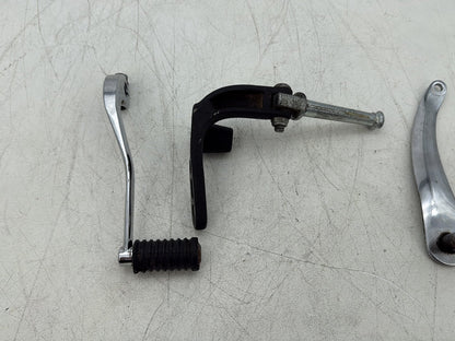 Left Foot Rest Support Bracket Peg, 33693-03, 2012, Harley-Davidson, Dyna, Wide Glide, FXDWG