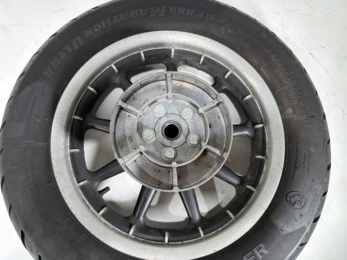 2008 Harley Electra Glide Touring Ultra OEM Rear Wheel Rim Tire 140/90B16