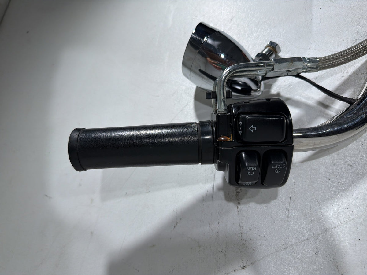 1991 Harley Sportster 883 Deluxe XLH883 Handlebars Left Right Switches Controls