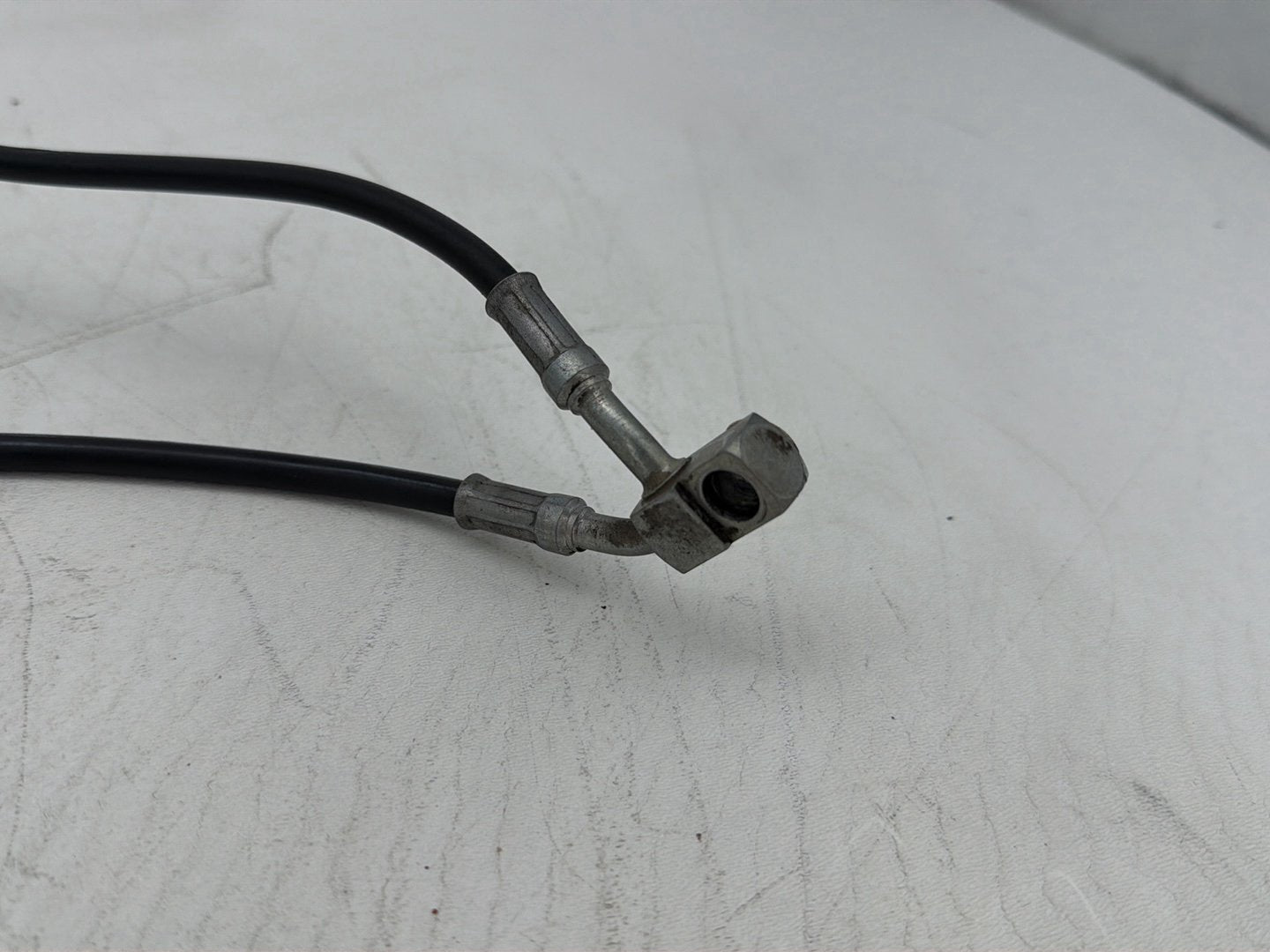 2011 Harley Heritage Softail Classic FLSTC OEM Rear Brake Hose Line Pipe NON-abs