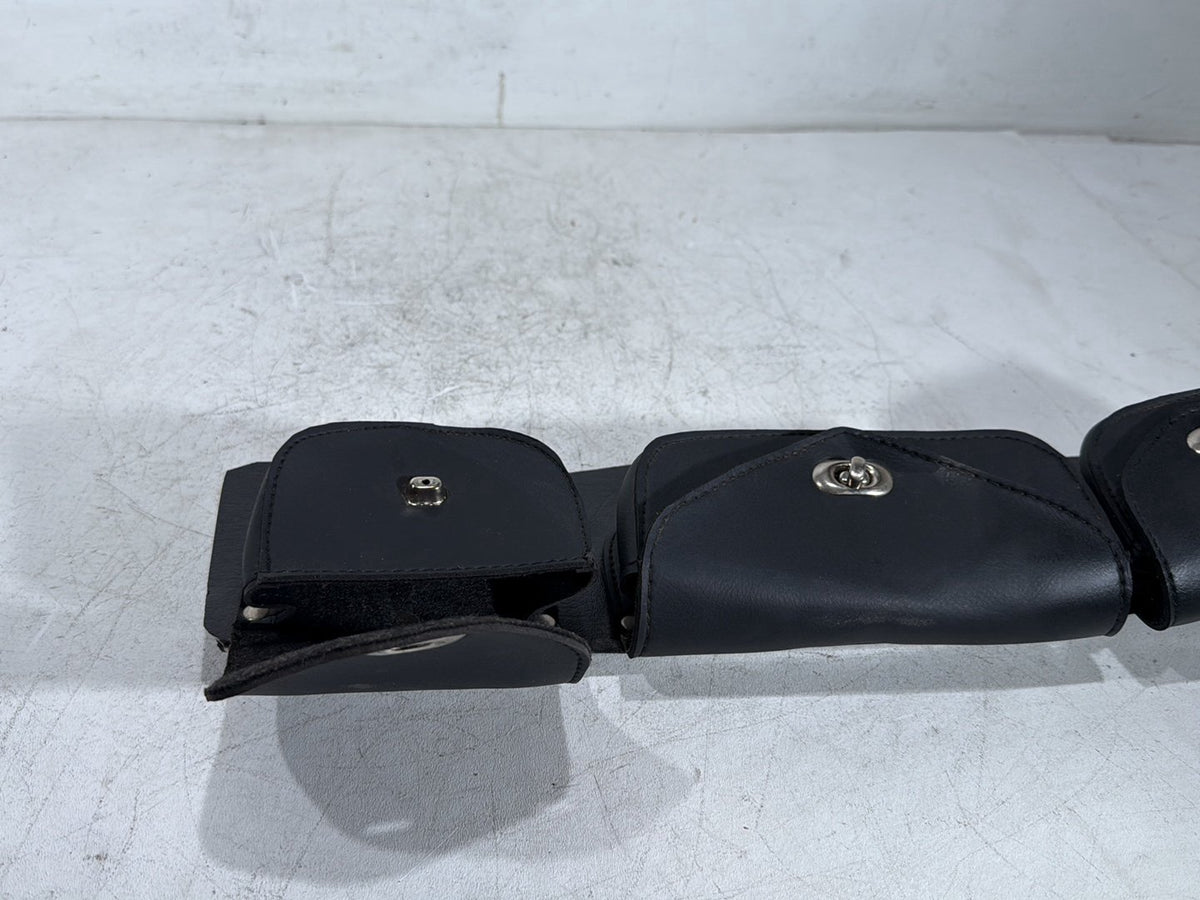 1990 Harley Electra Glide Touring OEM Front Onboard Tool Bag Leather Storage