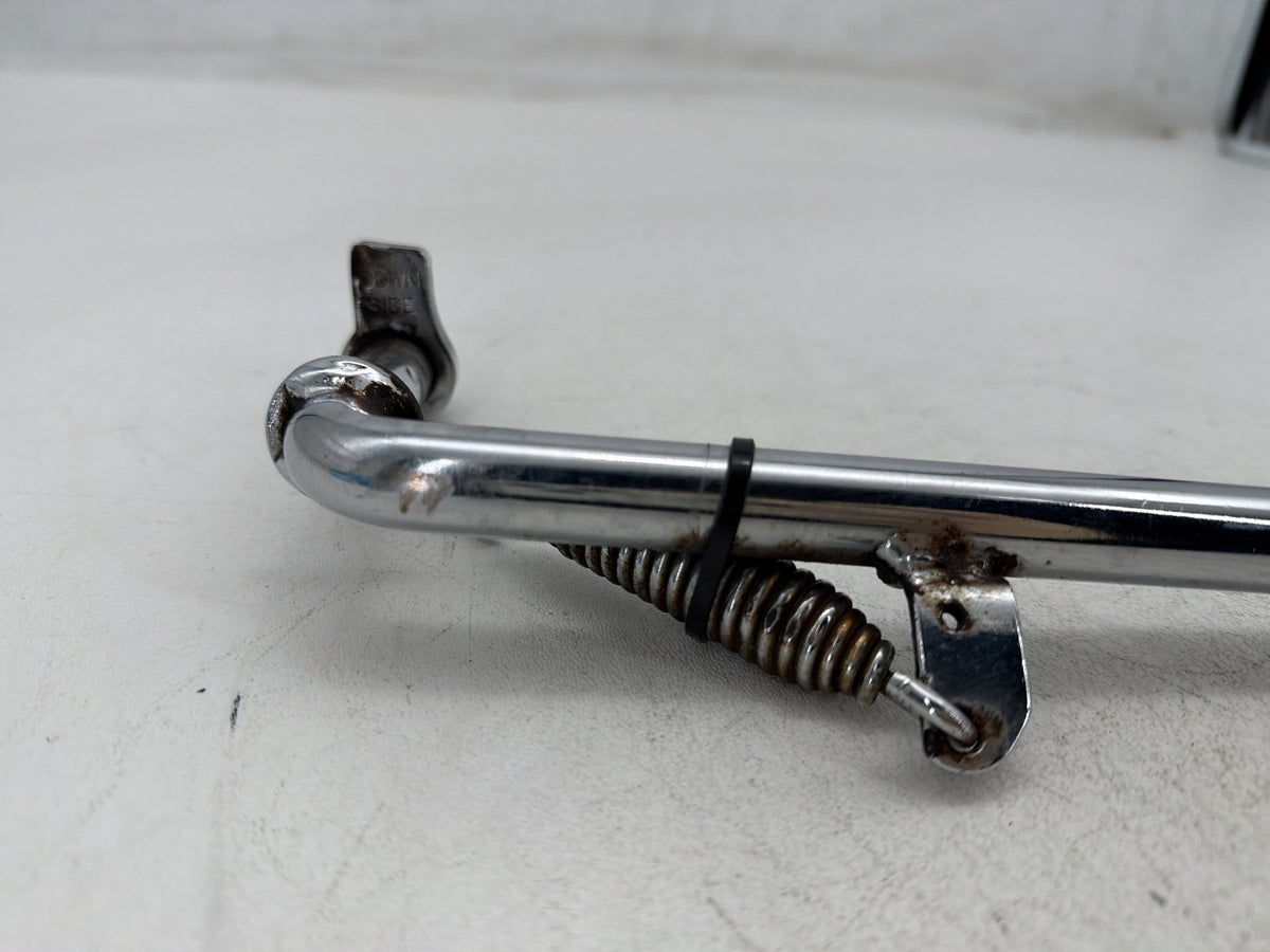 02 Harley Heritage Softail Classic FLSTC OEM Left Side Jiffy Kick Stand & Spring