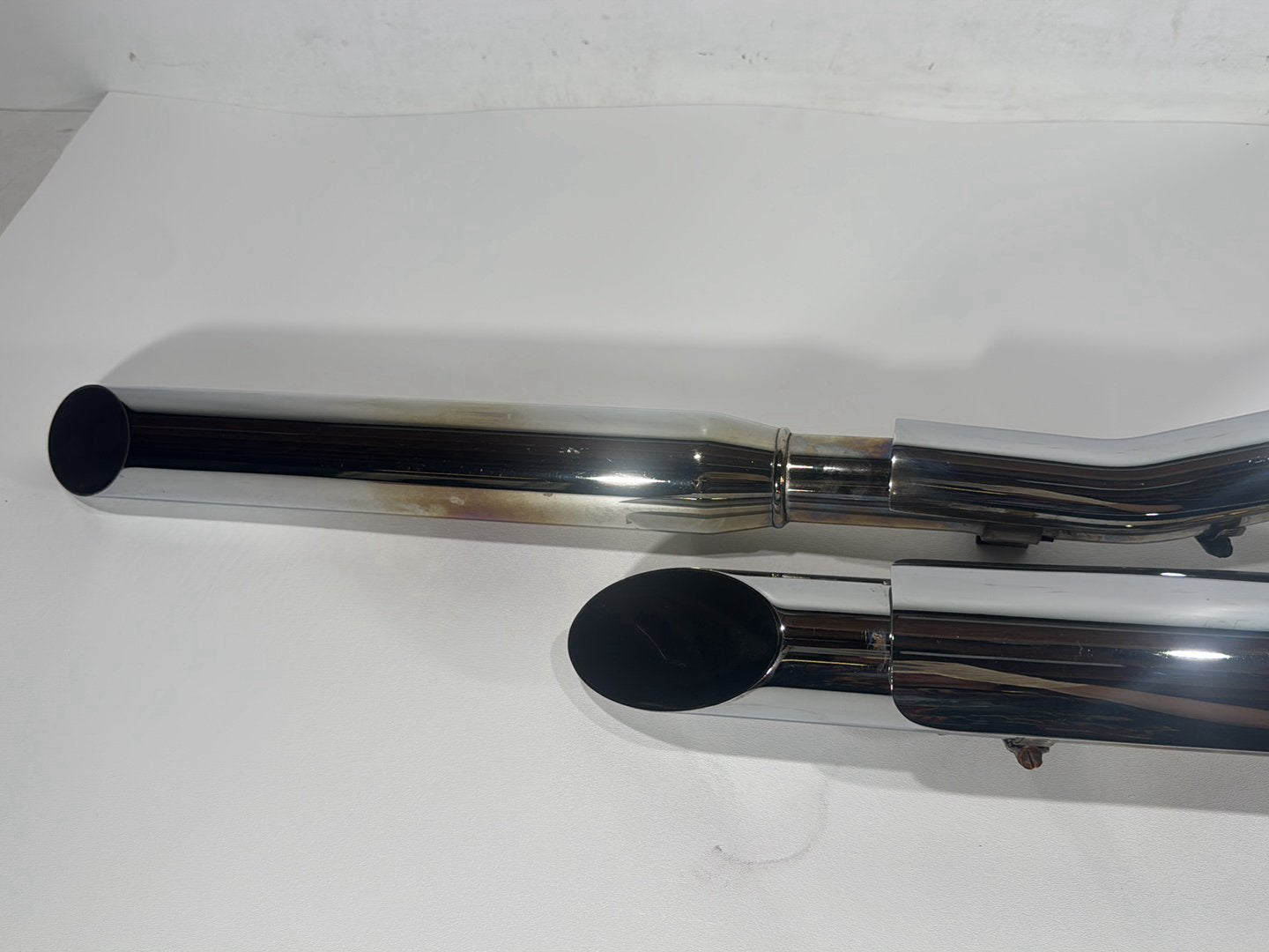 2004 Harley Softail FLSTC Heritage Classic OEM Exhaust Header Pipes Muffler