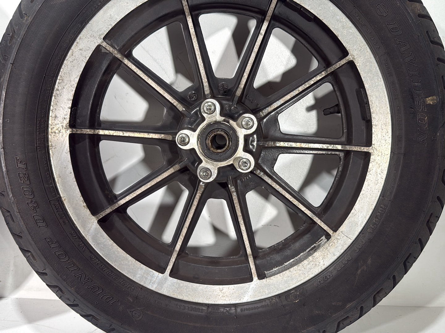 1996 Harley Electra Glide Touring FLHT OEM Front & Rear Wheel Rim Tire