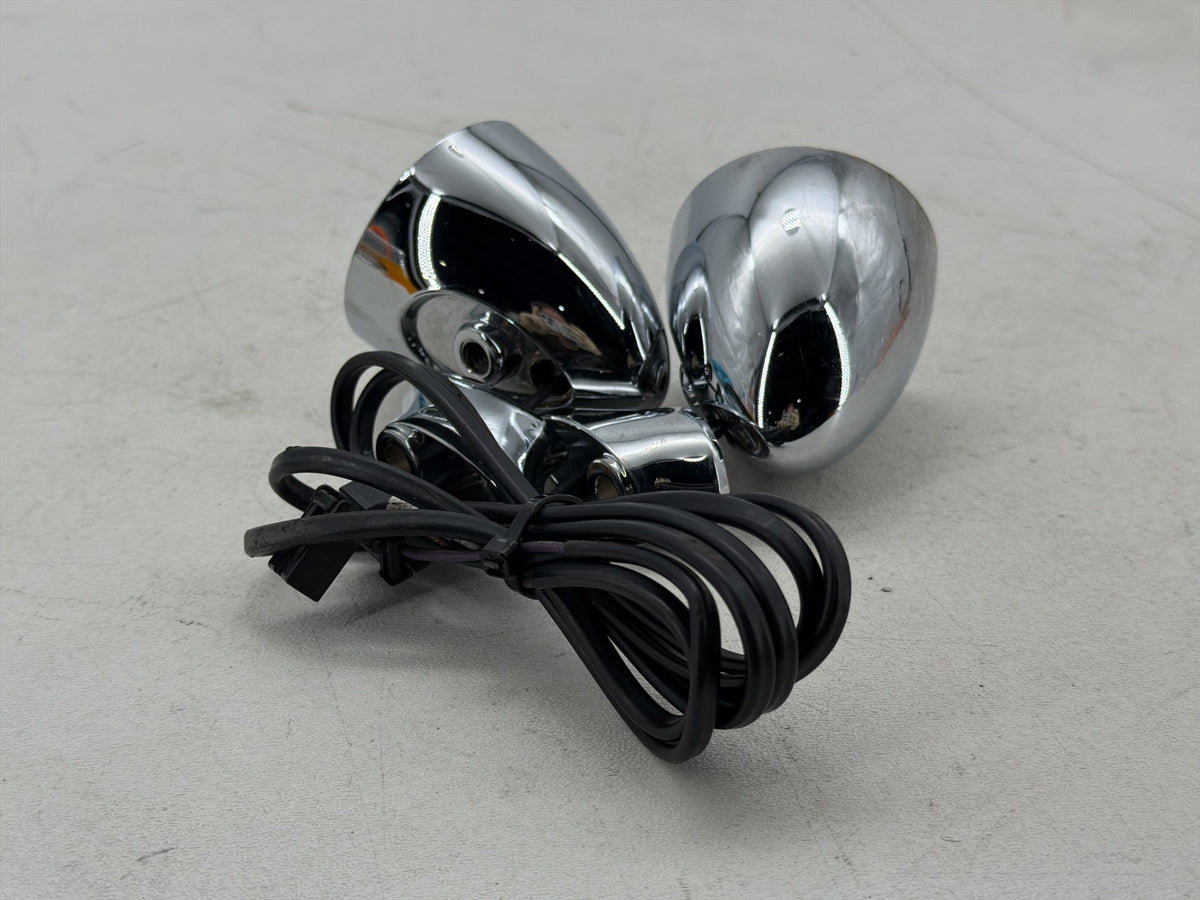 2016 Harley Dyna Fat Bob FXDF 103 OEM Rear Left & Right Turn Signals