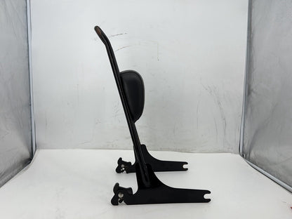 2012 Harley Dyna Fat Bob FXDF 103 OEM Rear Sissy Bar w/ Backrest Cushion Pad