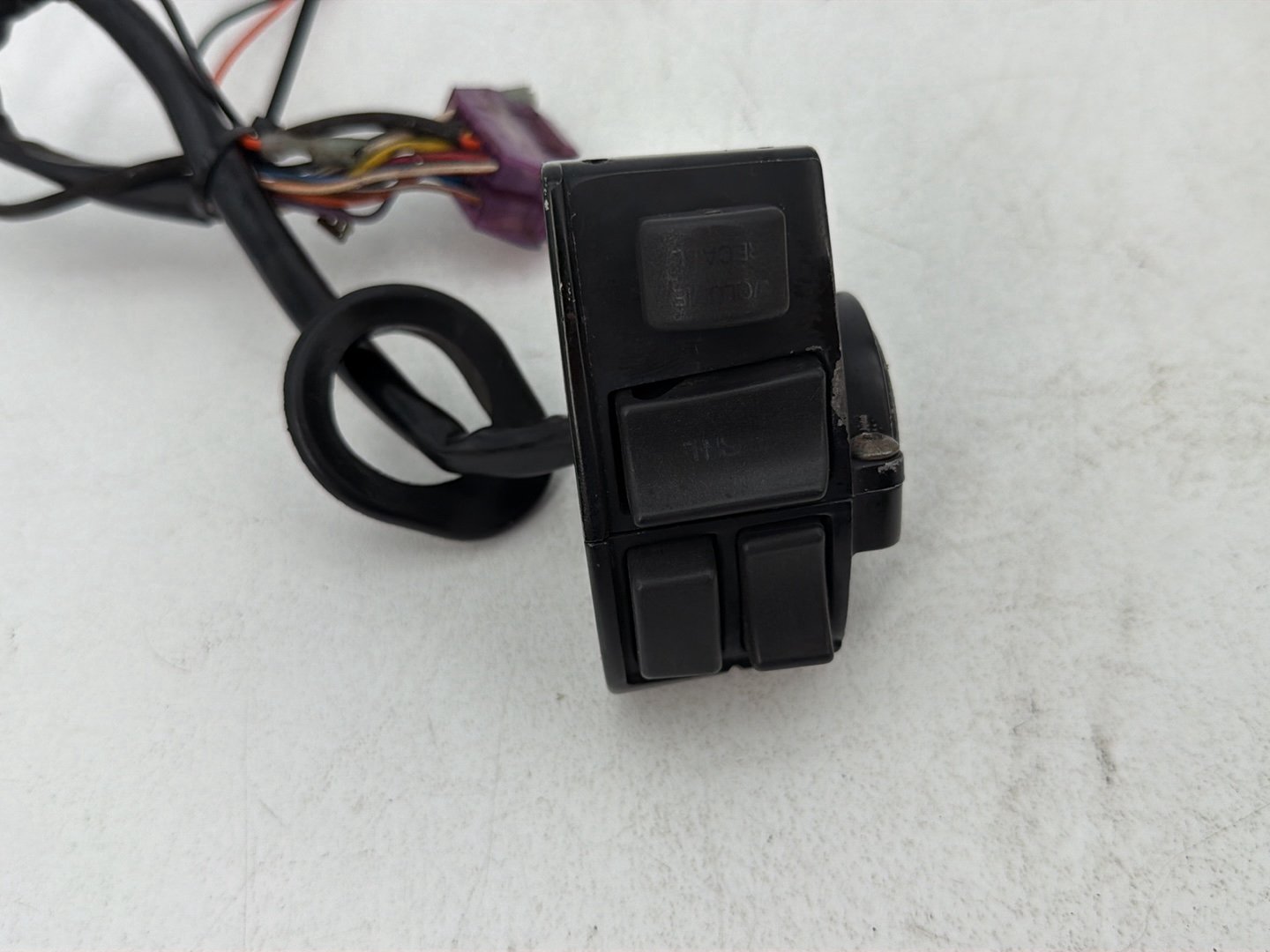 1984 - 1998 Harley-Davidson Touring Electra Glide Classic Left Turn Signal Headlight Switches Controls 71598-92
