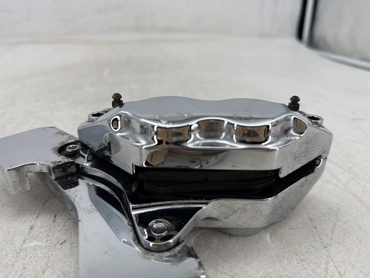 2004 Harley Electra CVO Rear Back Brake Caliper w/ Bracket Hawg Halters PEELING