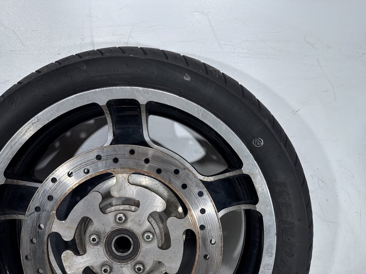 2013 Harley Street Glide Touring FLHX OEM Front Wheel Rim Tire AIRSTRIKE 18"