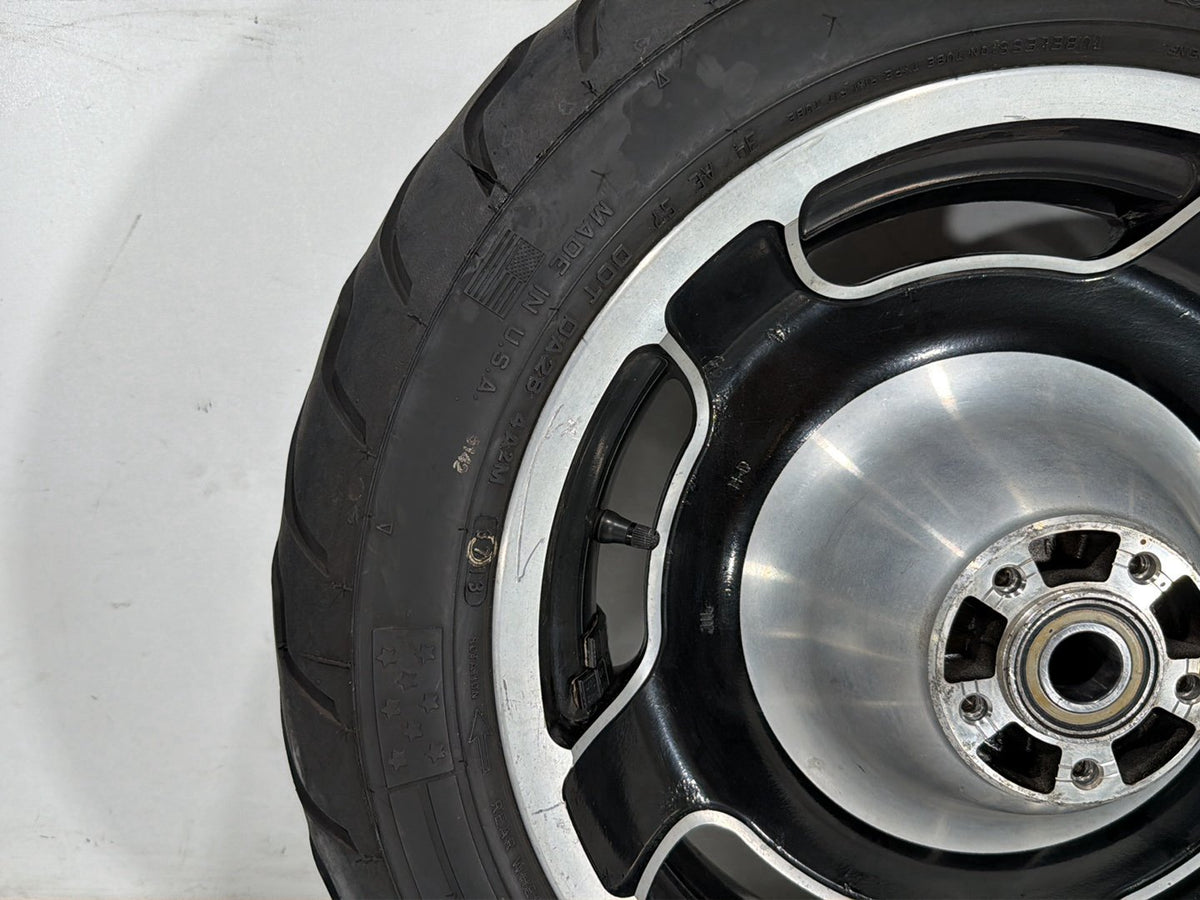 2009 Harley Road King Touring Police Rear Wheel Rim Tire AIRSTRIKE 160/65B16 16"