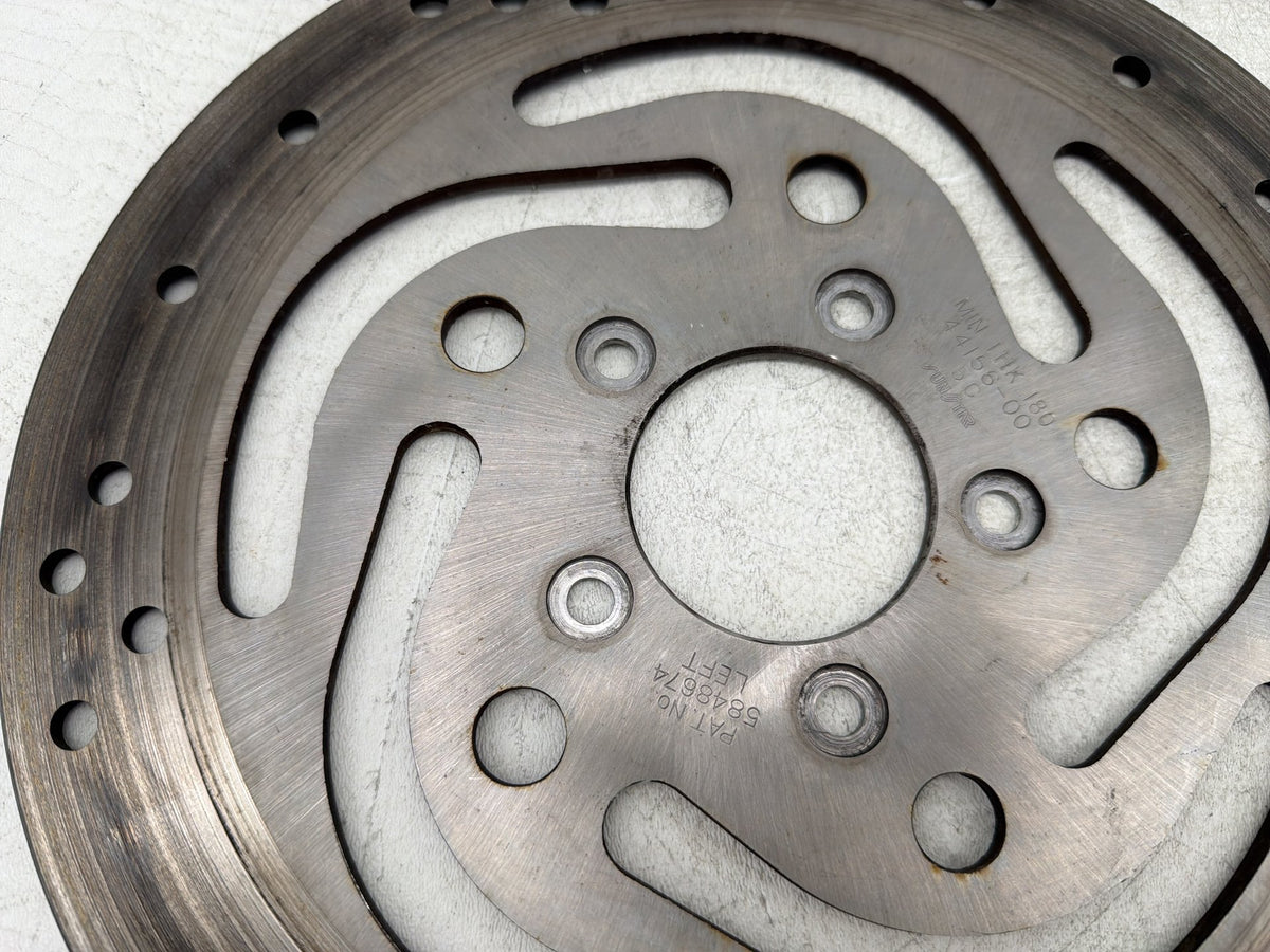 2004 Harley Electra Glide CVO Screamin Eagle OEM Front Brake Rotors Disc Pair