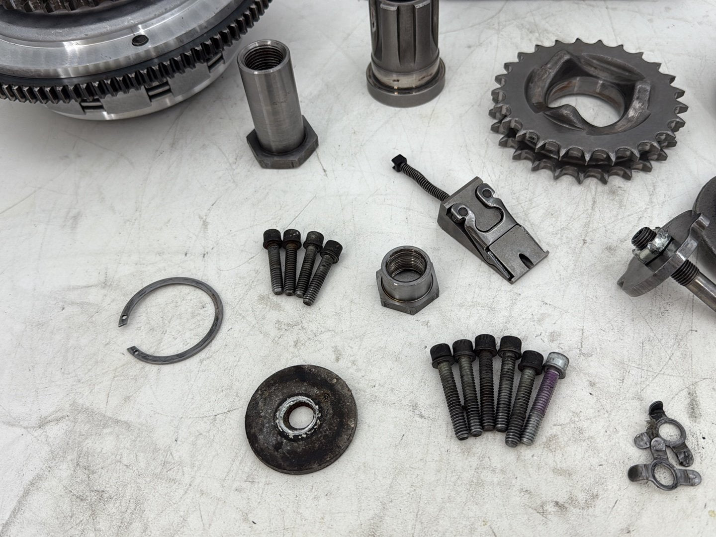 2005 Harley Road Glide Touring FLTRI OEM Clutch Basket Chain Tensioner Kit