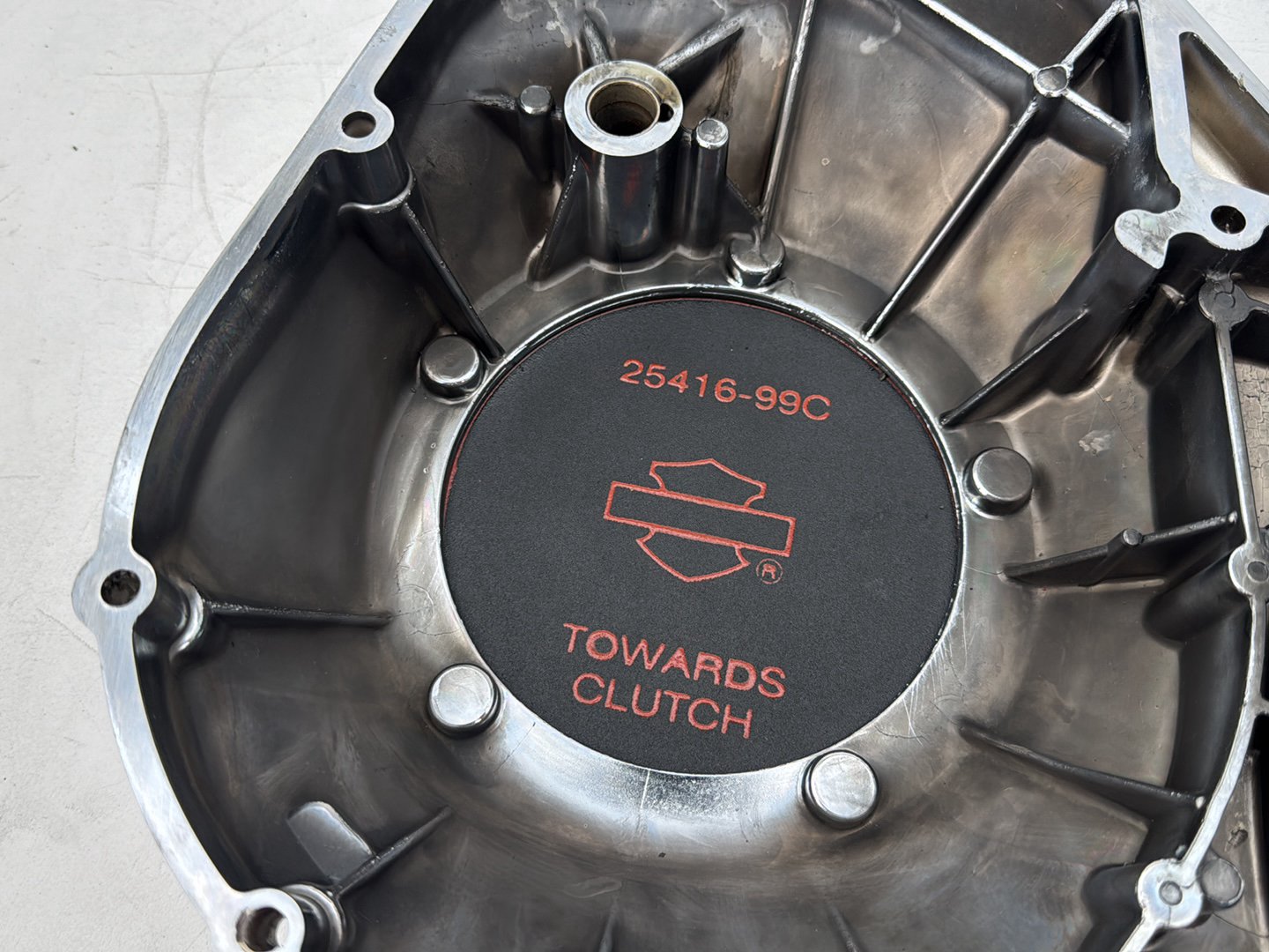 1999 - 2006 Harley-Davidson Touring Electra Glide Classic Outer Primary Clutch Cover 60672-98